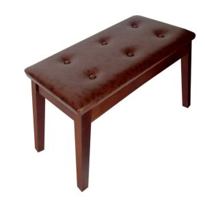 Classroom Living Room Odm Double Piano Stool 34.3cm Height