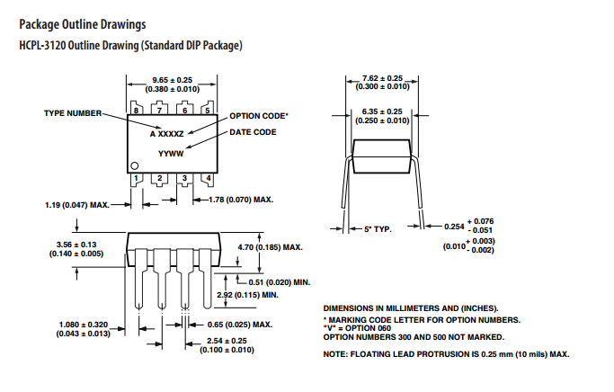 HCNW3120-500E Electronics Components Integrated Circuit Chip Program Memory
