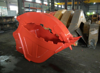 25 Ton Excavator Hydraulic Thumb Bucket Custumized Color