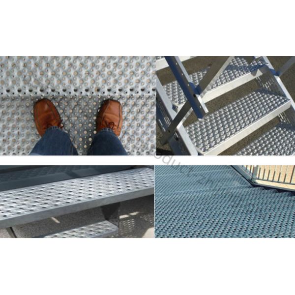 120 " Length Metal Safety Anti Skid Stair Treads For Staircase , Stair Steps