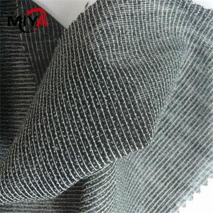 Quality Width 150cm Weft Insert Knitted Fusible Interlining Viscose Material wholesale