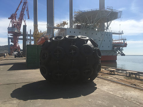 1.5m Length Beierte Truck Tire Chain Net Yokohama Pneumatic Fender For Berth