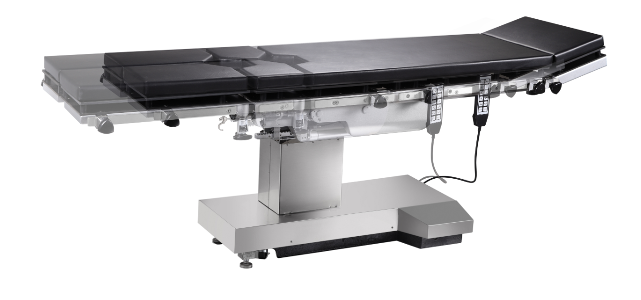 Adjustable Medical Healthcare Products Electric Surgical Table Bed 500mm CE Certified