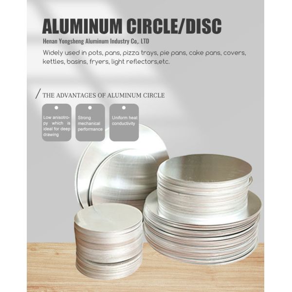 Kitchenware Aluminum Disc Aluminum Pan Aluminum Pot Stamping Spinning Aluminum Circle
