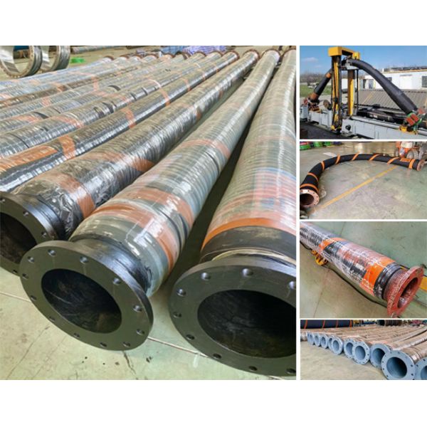 STS Hose Pipe Double Connectors with NR Orange Spiraled Stripe Cover