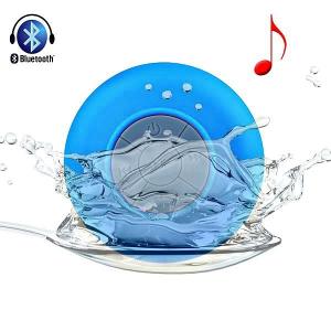 China mini Shower Waterproof Speaker Car Mic Handsfree Music Mic Wireless Bluetooth 3.0 Speaker on sale