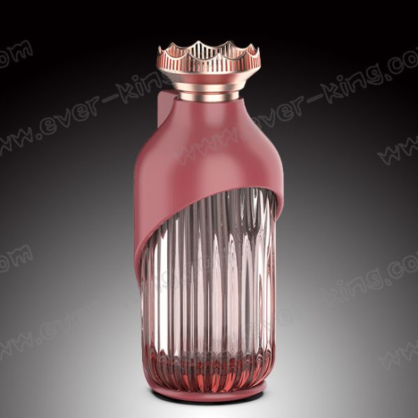 Customized Logo Round Spirits Glass Bottle Clear Empty 700ml