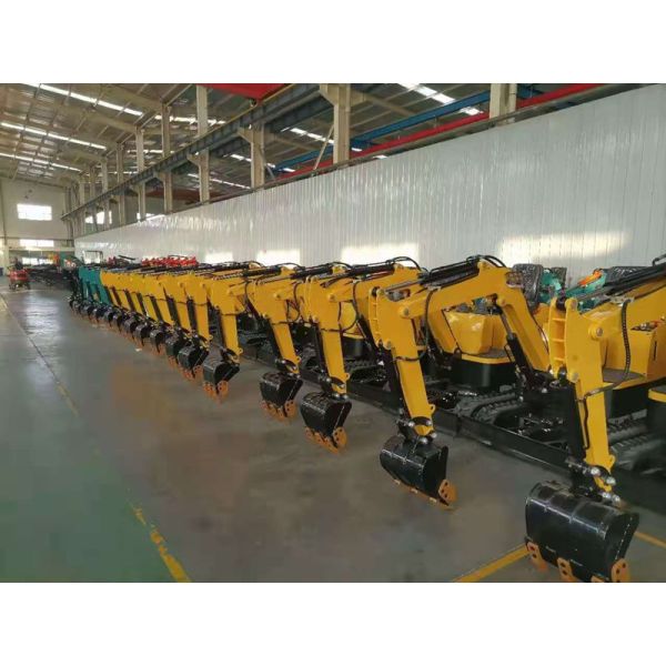 Multi accessories rubber track farm use 1ton mini excavator for Canada