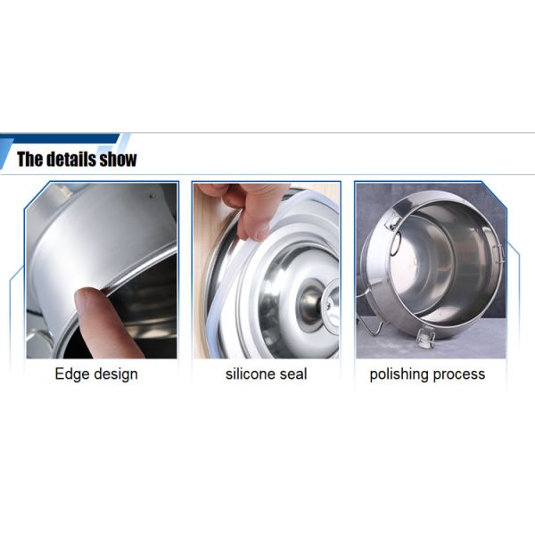 Mini 7 Litres capacity Hygienic material No magnetic Stainless Steel milk can