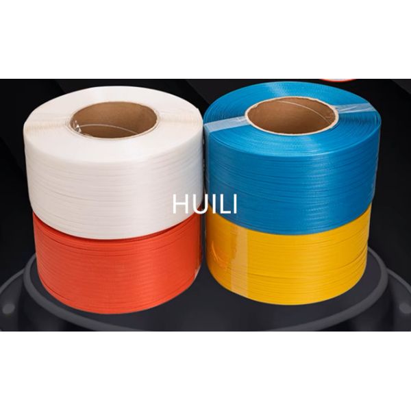 0.45mm-0.8mm Thick Colored PP Strapping Belt Plastic Strapping Roll Strong Strength