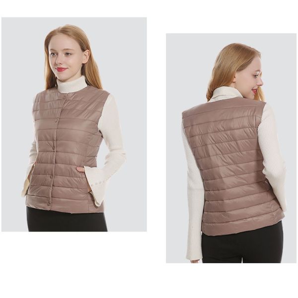 Warming Elctric Heated Down Vest Usb Charging Far Infrared Unisex