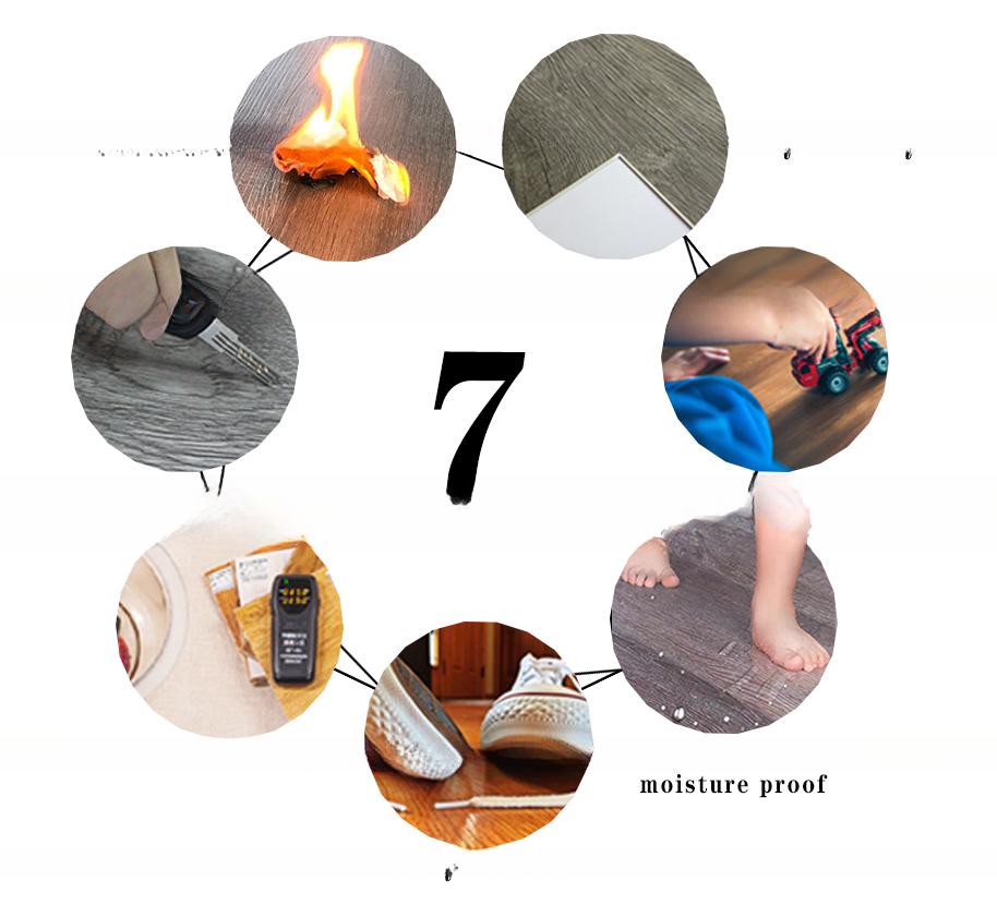 Commercial Grade Waterproof SPC Flooring with Modern Design and Easy Installation