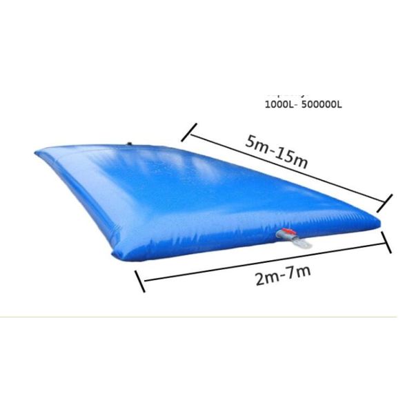 6000L Reusable Irrigation PVC Flexible Water Bladder Flexible Drinking Water Pillow Tank