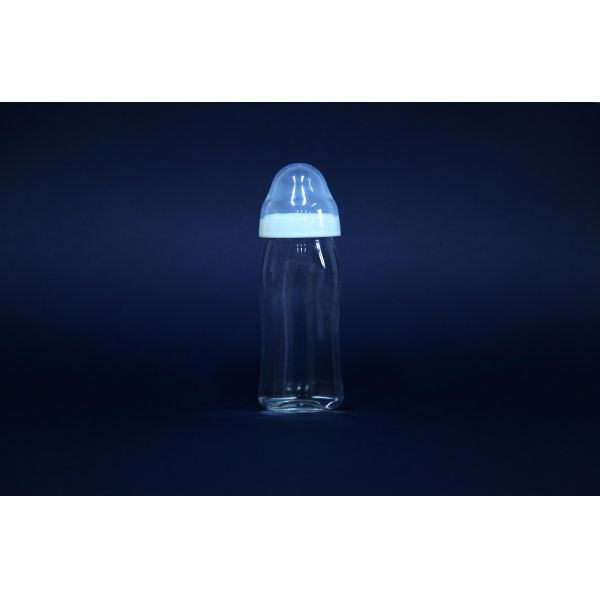 Customized Borosilicate Heat-Resistant Glass Baby Feeding Bottles BPA Free