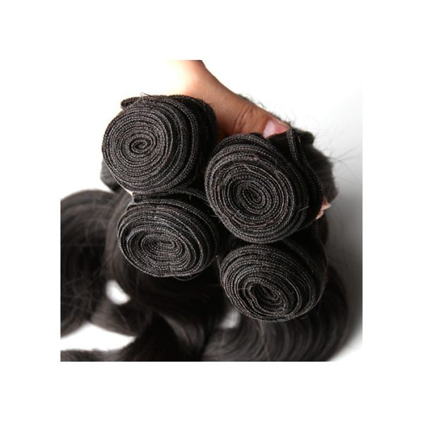 Unprocessed 100 Indian Virgin Hair Extensions , Body Wave Human Hair