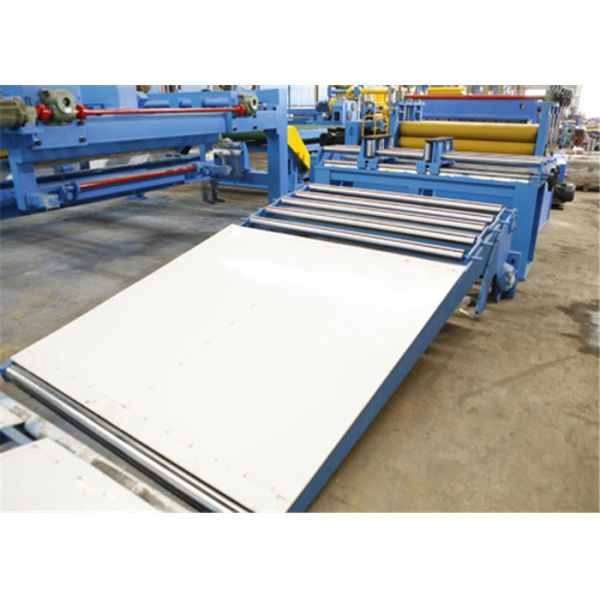 Solid Stainless Steel Slitting Machine Accuracy ±0.25mm Hot Rolled Longitudinal Shear
