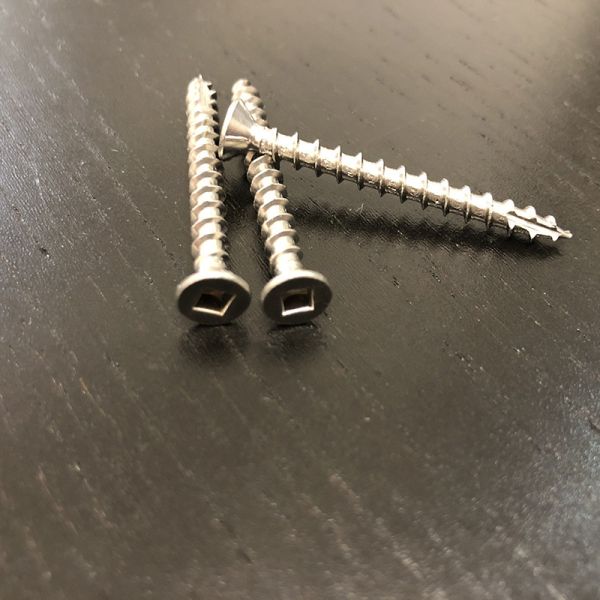 Decking Screws T17 Square Drive Stainless Steel 10G x 45mm