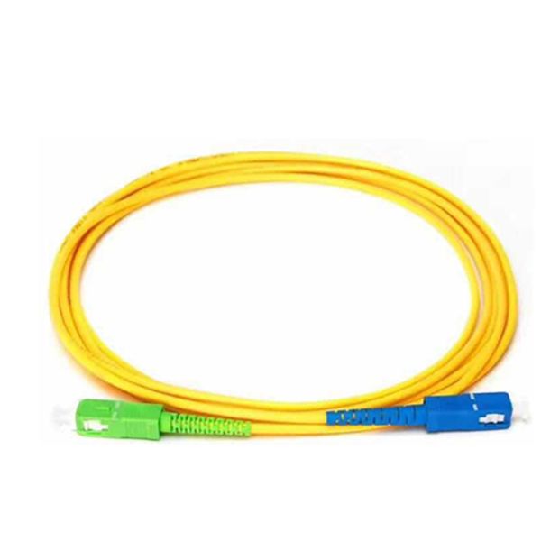 FTTH SC APC UPC G657A Fiber Optic Jumper Cable 1260-1650nm