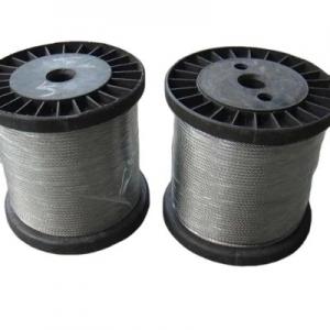 Quality 300m Coil 5mm Galvanized Wire Rope for Bunding 6*12 7FC Processing Service Bending wholesale