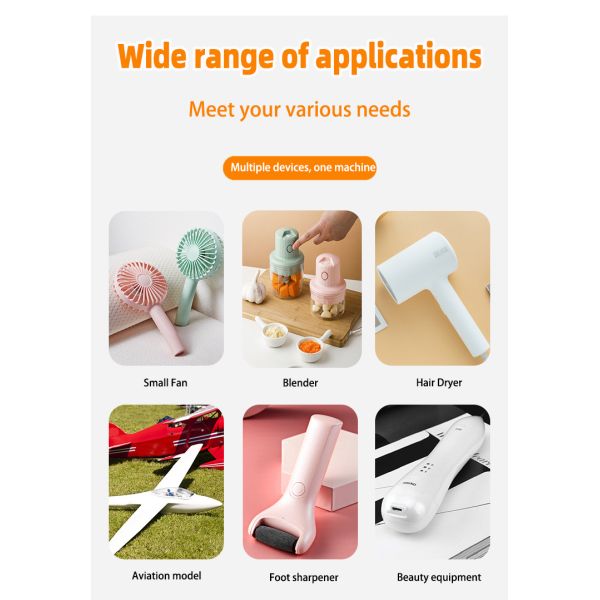 Durable Silent Micro Vibration Motor 3V High Efficiency Brushless Dc Motor