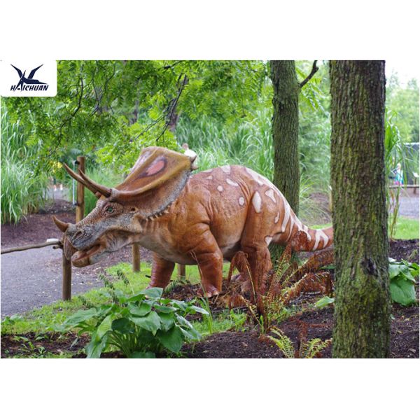 3D Animated Alive Dinosaur Statues Activated By Coin Operated And Remote