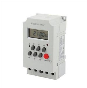 China KG316T-II 220V 25A Din Rail LCD Digital Programmable Electronic Timer Switch Digital Timer Controller on sale