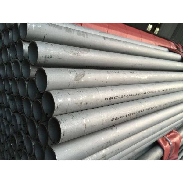 Hollow Round Stainless Steel Seamless Tube 314 UNS S31400 Satin Polished