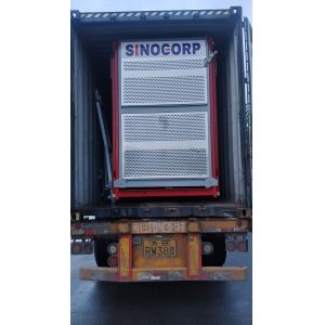 Quality Single Cage Double Cage Small Passenger Hoist Construction Elevator Rack And Pinion Building Hoist wholesale