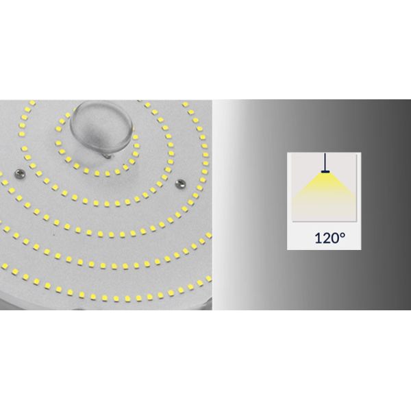 Power Adjustable Led Highbay Light 200Watt Dimmable High Bay Lights For Industrial Plant