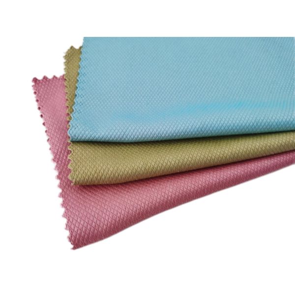 Diamond Edgless Microfiber Cleaning Cloths 30x40cm Microfiber Glass Towel
