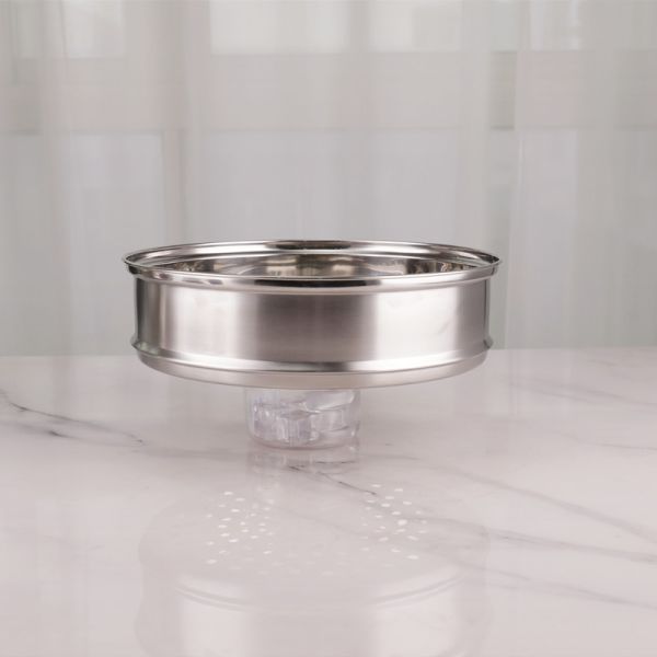 Restaurants Stackable Steamer Pot 28cm Stainless Steel 410