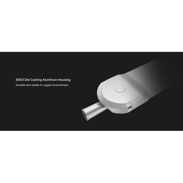 IP66 Waterproof Pole Mounted LED Street Light With A Wide 155°*80° Beam Angle