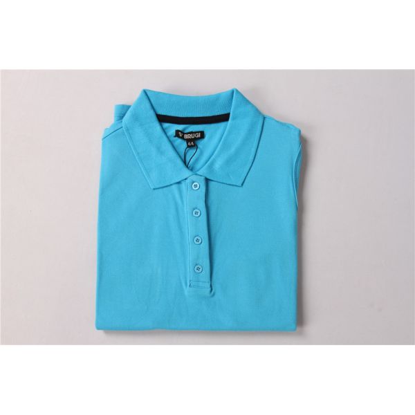 Sleeveless 5 Colors 95% Cotton 5% Spandex Ladies Polo Shirts