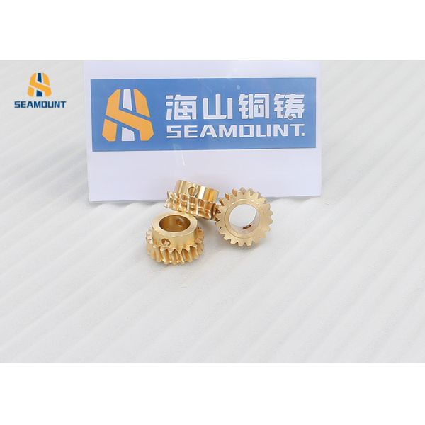 High Prsion Copper Worm Gear 20mm Diameter Long Wokring Life