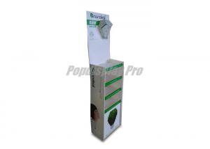 China 3D Poster Printed Cardboard Shelf Display Recyclable For Green Led Lights on sale