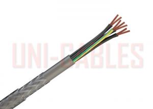 PVC VDE0250 SY Flexible Control Cable Jacket Electromagnetic Shielding For Measuring