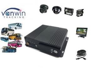 China Full D1 Night Vision Camera 4 CH SD Card Mobile DVR system with GPS for Bus / Taxi on sale