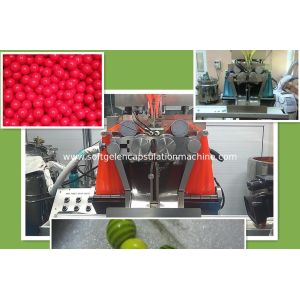 High Efficient SS304 Paintball Making Machine with Automatic Medicine Supply for