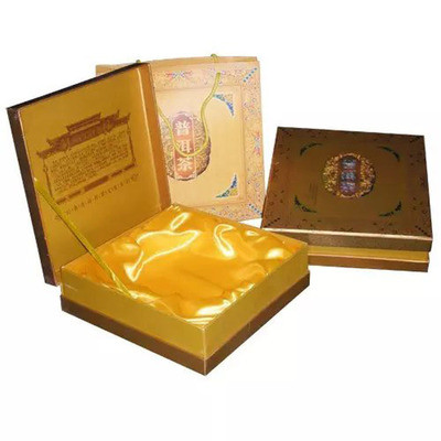 custom hinged tea box bespoke rigid tea packaging gift box luxury set up tea box with flocking and silk cloth