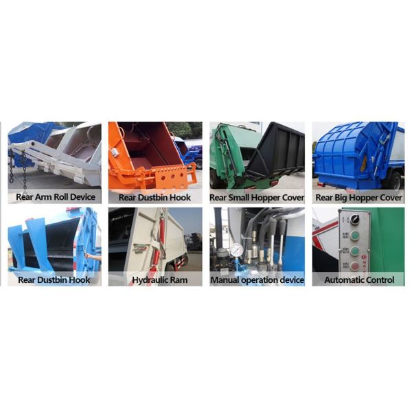 Dongfeng DFAC 12m3 Garbage Transport Transfer Collection Compression Compactor Waste Truck