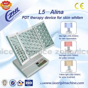 China PDT LED Skin Rejuvenation Machine With 3 Colors For Acne Pigment Treatment on sale