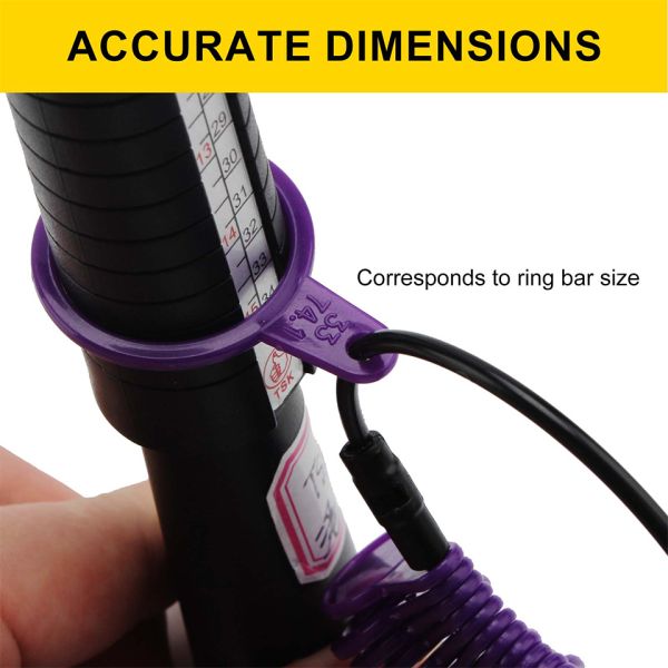 US/UK/HK size Jewelry Accessories Tools Plastic Ring Finger Gauge