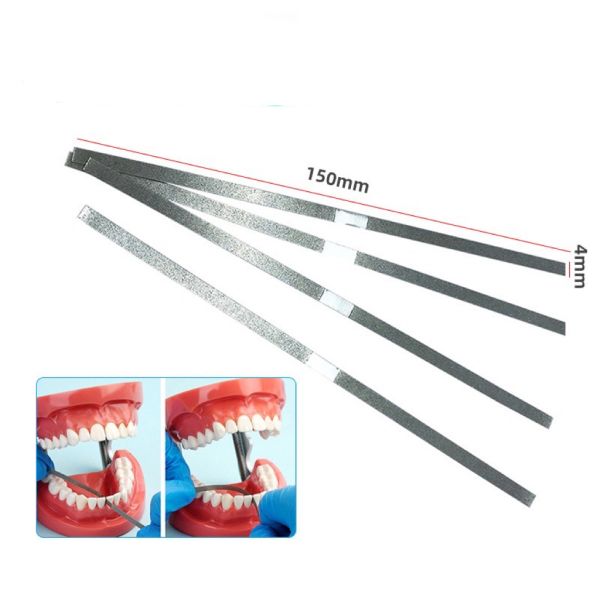 MICRODONT Dental IPR Diamond Strip Super Diamond Abrasive Polishing Strips for Certification