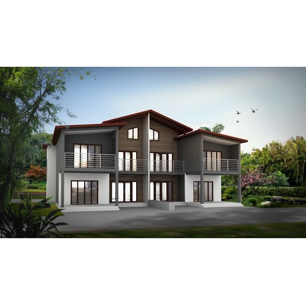 PEB Multi Storey Steel Building with Galvanized or Painted Finish