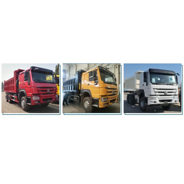 Manual Transmission Sinotruk Howo Tipper Truck 6X4 8X4 Euro 2 371hp/400HP 10 Wheeler Dump Truck with Gross Vehicle Weight 21-30T