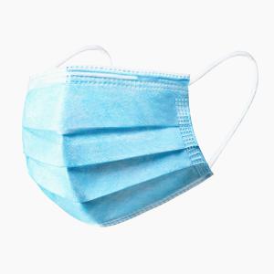 China 3 Ply PP Non Woven Filter Fabric Earloop Medical Face Mask on sale