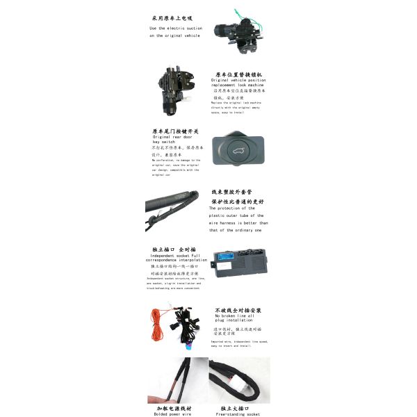 No Perforation NISSAN PATROL Smart Electric Tailgate Plug And Play