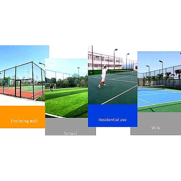 3.0mm Pvc Coated Galvanized Chain Link Fence With Knuckle Twist Edge