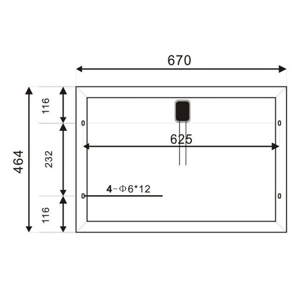 White Frame 12V Solar Panel 3.2mm High Transmission Tempered Glass Front Glass