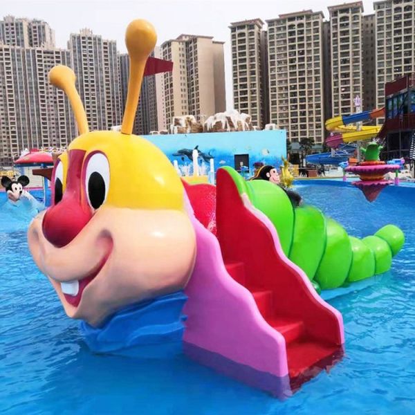 High Strength Frog Water Slide For Children Pool Water Park Durable